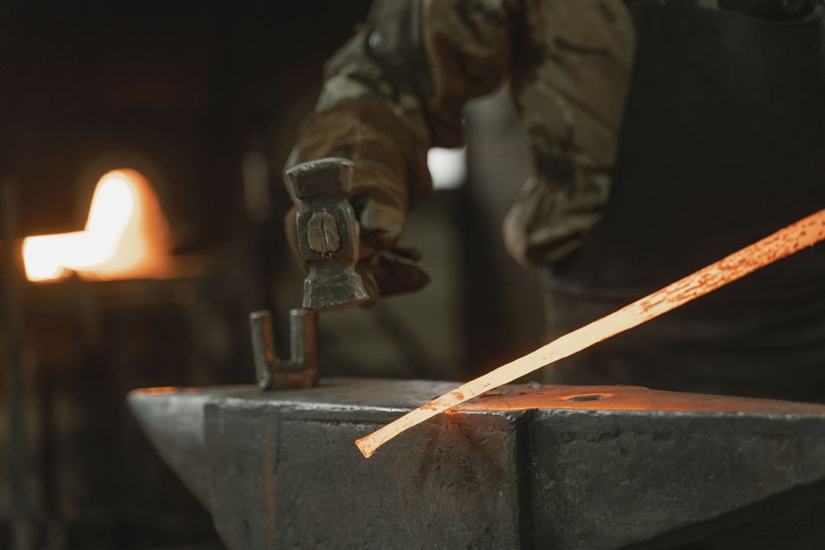 The Blacksmithing Demonstration at the Cherokee Strip Museum in Perry will give curious guests a deeper understanding of a classic metalworking technique. Photo courtesy Pexels