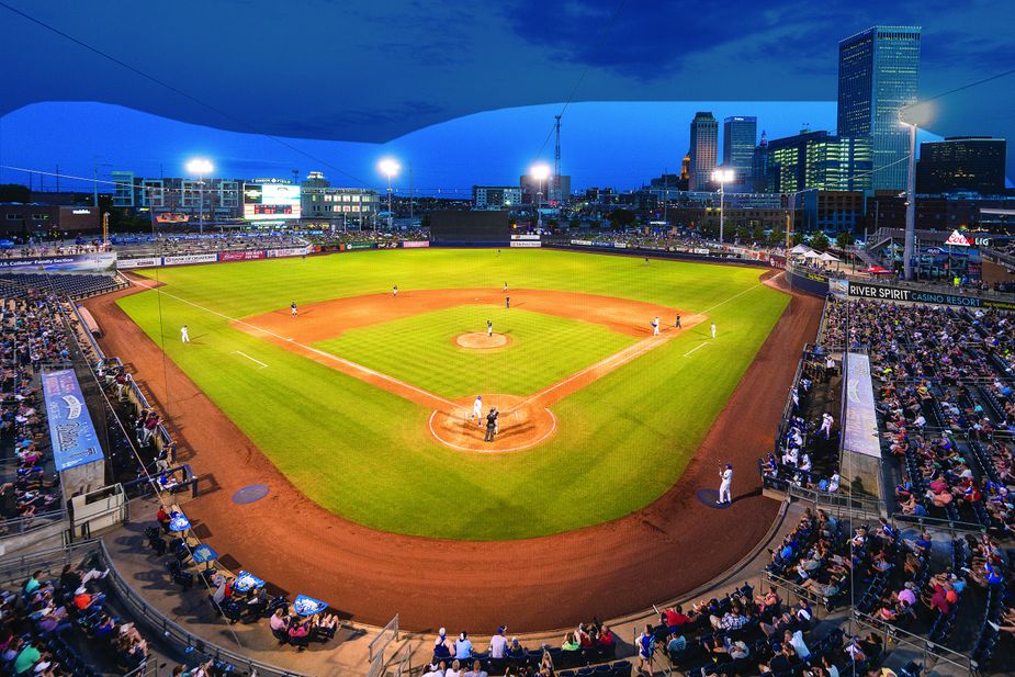 ONEOK Field in Tulsa, home of the Los Angeles Dodgers-affiliated Tulsa Drillers, opened in the historic Greenwood district in 2010. The stadium also is home field for the Tulsa Roughnecks Football Club of the United Soccer League.