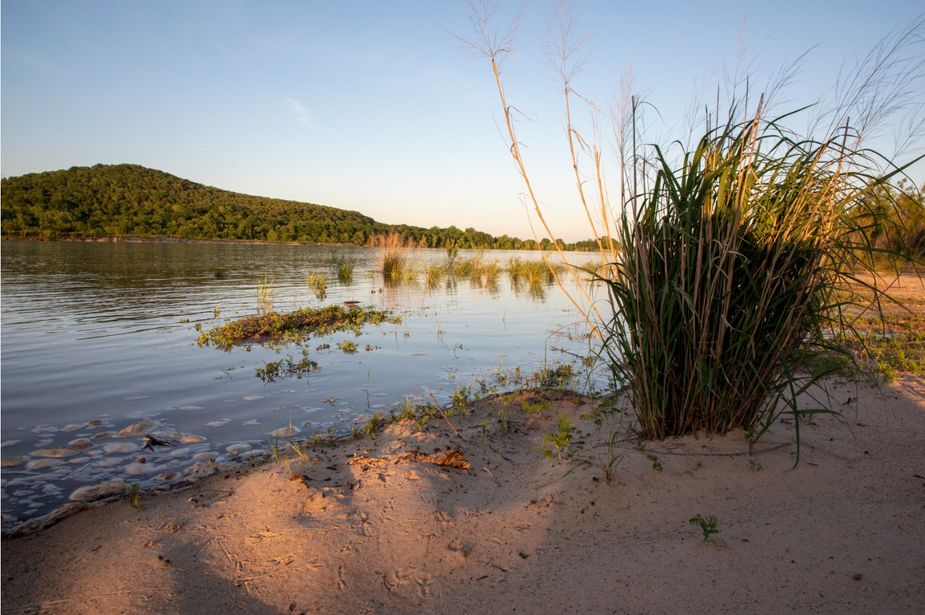 Starr was fatally shot while riding her horse near this spot along the Canadian River close to her home. Photo by Lori Duckworth