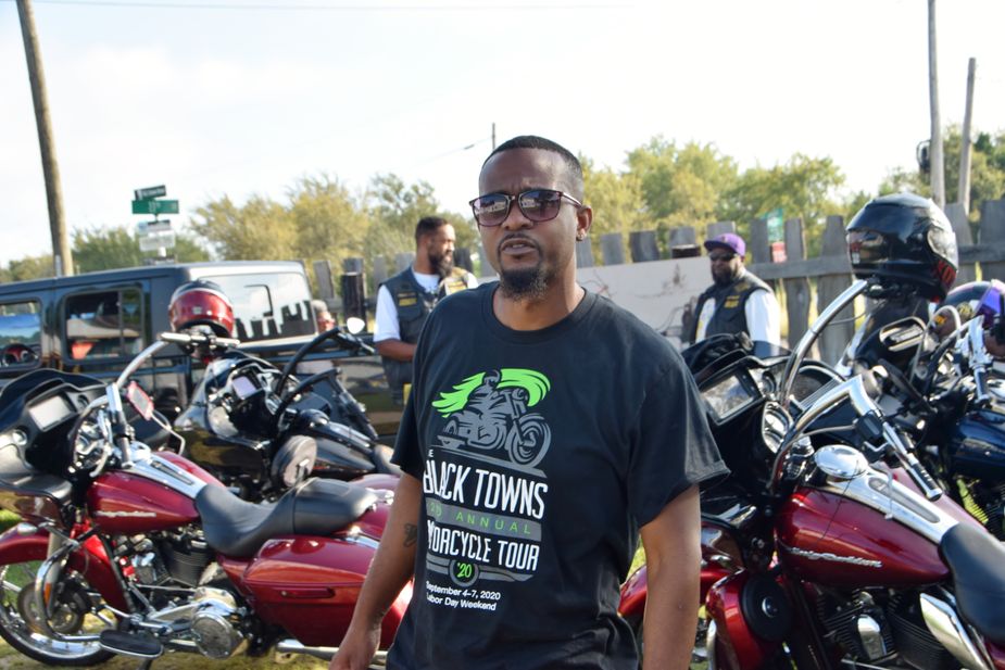 Hit the road to Oklahoma history on the 13 Black Towns Motorcycle Tour with stops in Boley, Tullahassee, and more. Photo by Cliff Howard