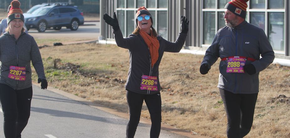 Whether runners are looking for a casual jaunt or an extreme test of endurance, the Go Short, Go Long, Go Very Long running event at Tulsa's River West Festival Park goes the distance. Photo courtesy Fleet Feet Tulsa