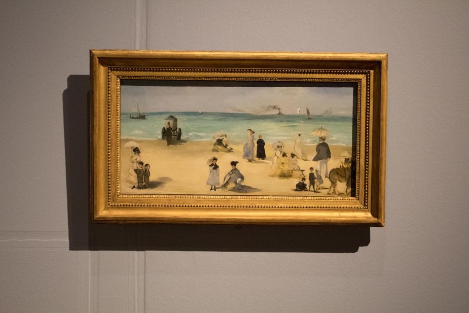 Édouard Manet's "On the Beach, Boulogne-sur-Mer"