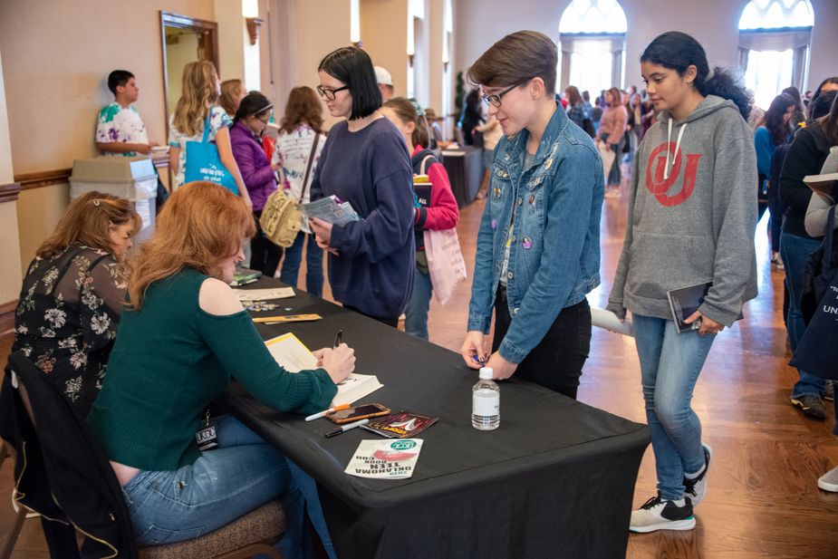 Young readers can meet some of their favorite authors during the Oklahoma Teen Book Con in Tulsa. Photo Chris Hennes