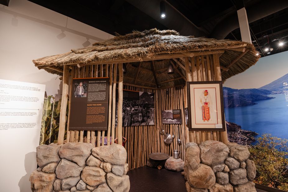 Because Blessed Rother is a significant figure in the Guatemalan Catholic church, the signage at the museum—which already is drawing visitors from all over the world—is in English and Spanish. Photo by Avery Holt, Archdiocese of Oklahoma City