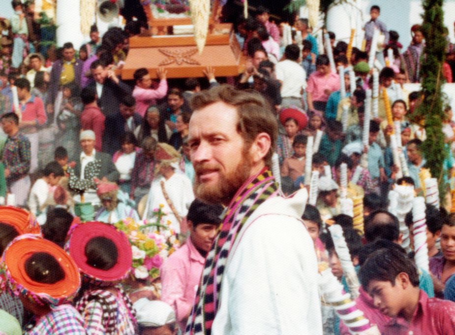 Stanley Rother was raised on a farm in Okarche before eventually joining the seminary. Here, he is photographed at a carnival. Photo courtesy Archdiocese of Oklahoma City