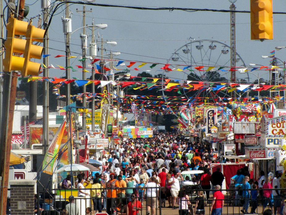 Get your walking shoes ready and stay hydrated, because the Oklahoma State Fair is back this week! Photo by Lisa Runnels