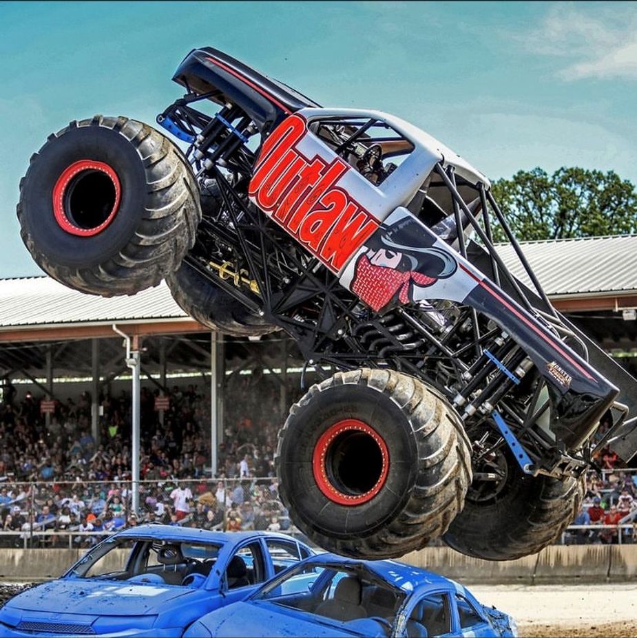 The Duncan Monster Truck Wars at Stephens County Fairgrounds promise high-octane entertainment, crushed metal, and even some audience participation. Photo courtesy Monster Truck Wars