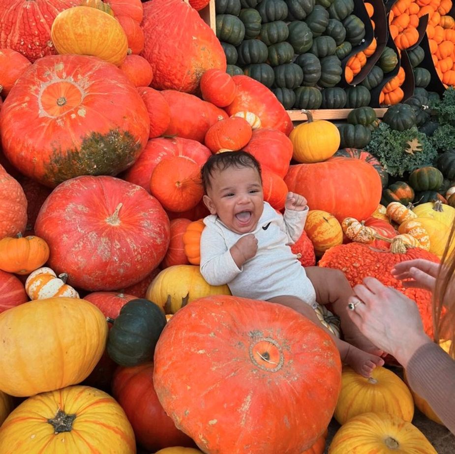This week is the last chance to check out Pumpkinville at Oklahoma City's Myriad Botanical Gardens. It's a great place for candid fall photos. Photo courtesy Myriad Botanical Gardens