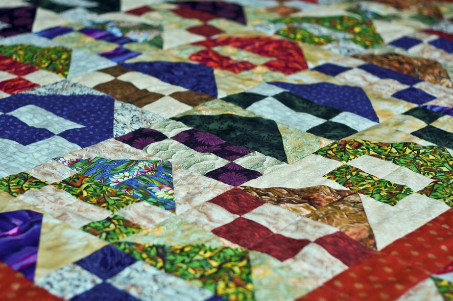 Heirloom, modern, and many other different quilting styles will be on display at the Pawnee Bill Ranch & Museum's Annual Quilt Show. Photo courtesy Pexels