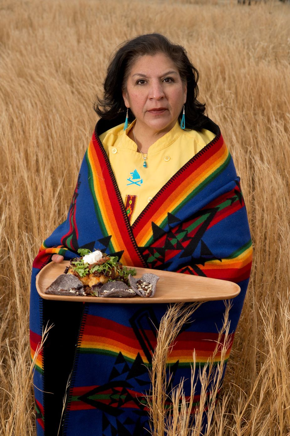 Ramona Horsechief is the six-time winner of the National Indian Taco Championship, happening this week in Pawhuska. Photo by John Jernigan