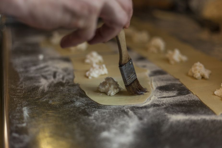Learn to make ravioli from the best at Lovera's Cooking Class. Photo by cserebogareu.