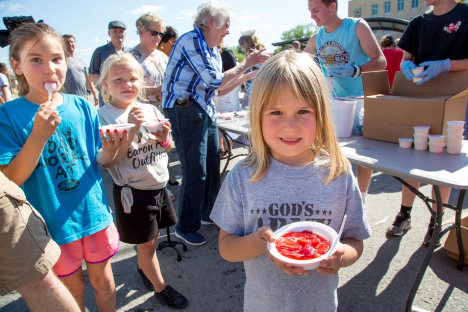 Visitors can enjoy this year's Stilwell Strawberry Festival on Saturday, May 10. Photo by Lori Duckworth