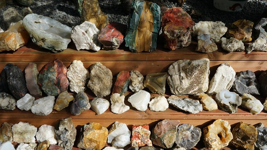 See a different kind of rolling stones at the Tahlequah Rock and Mineral Show.