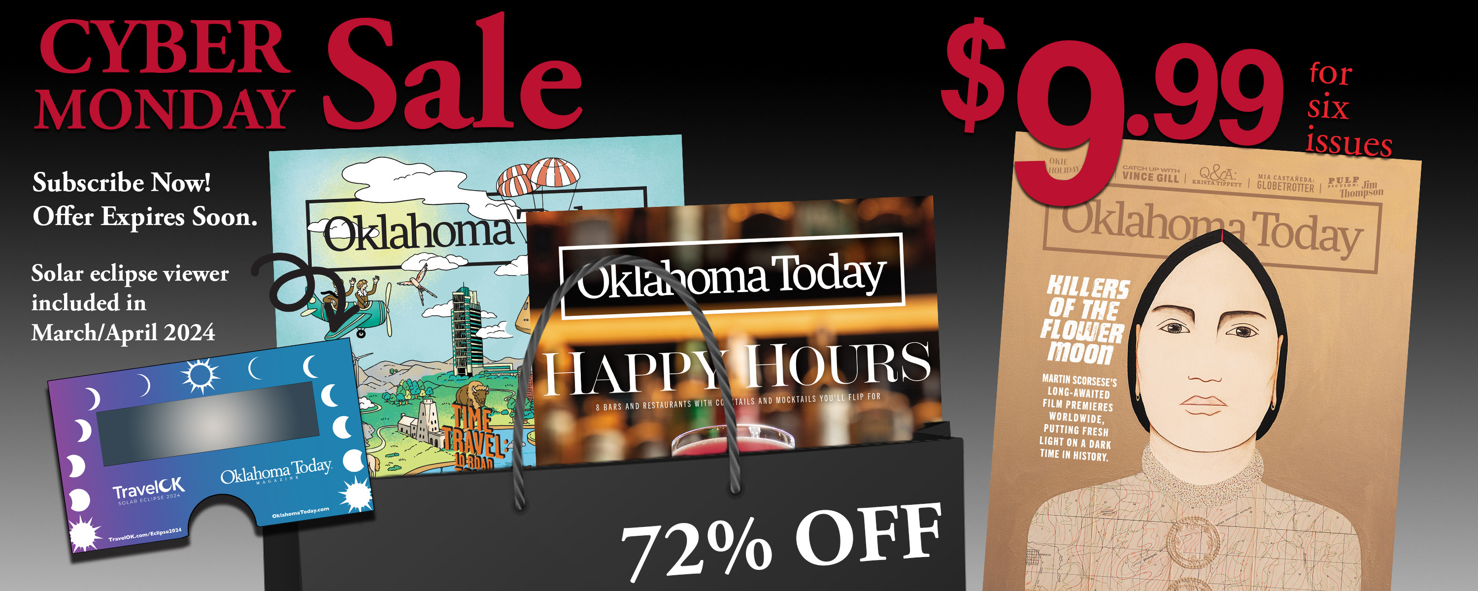 Oklahoma Today Cyber Monday Deal 2023